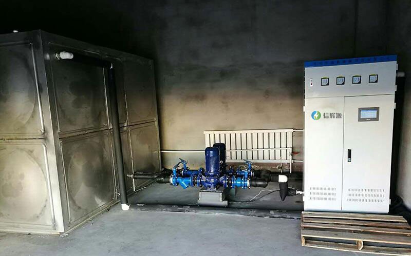 某師范大學(xué)720千瓦電磁采暖爐運行現(xiàn)場